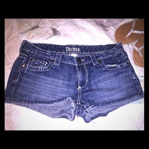 Decree Denim Shorts